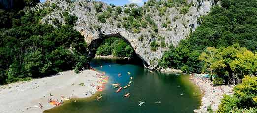 camping Vallon Pont d'Arc