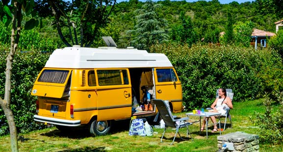 Caravaning camping Ardèche