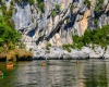 Camping rivière pont d'arc